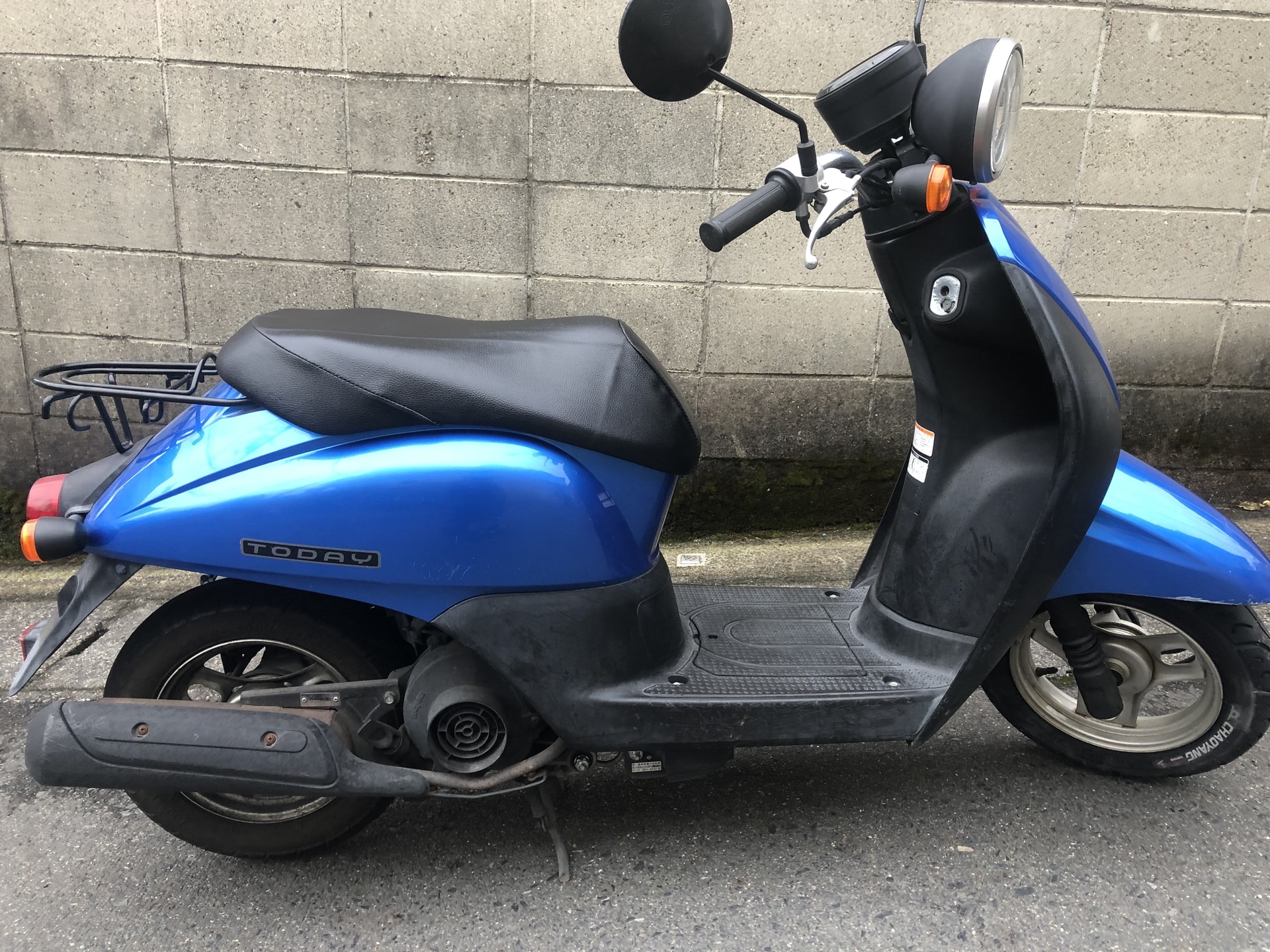 【特選中古バイク】HONDA TODAY AF67青　膳所店にて展示中！