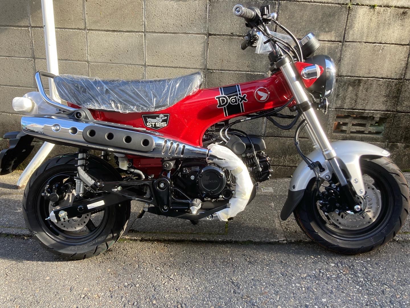 HONDA DAX125 入荷しました　若林自転車商会　膳所店