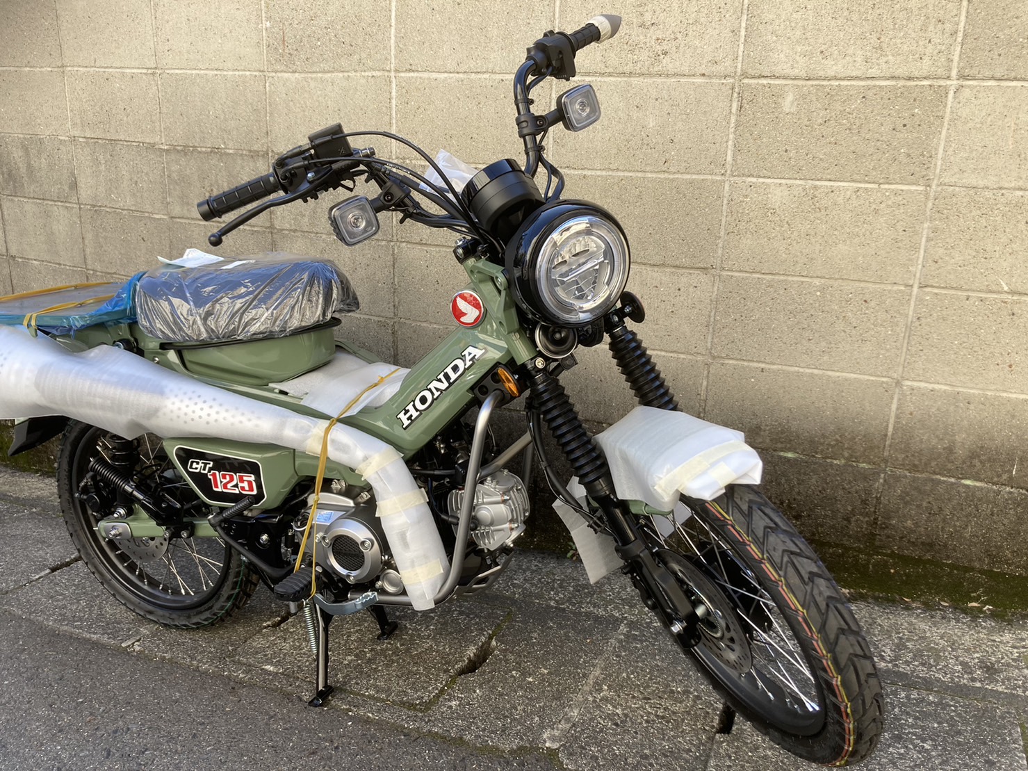 HONDA CT125 ハンターカブ125 展示販売中！　若林自転車商会　膳所店　大津市