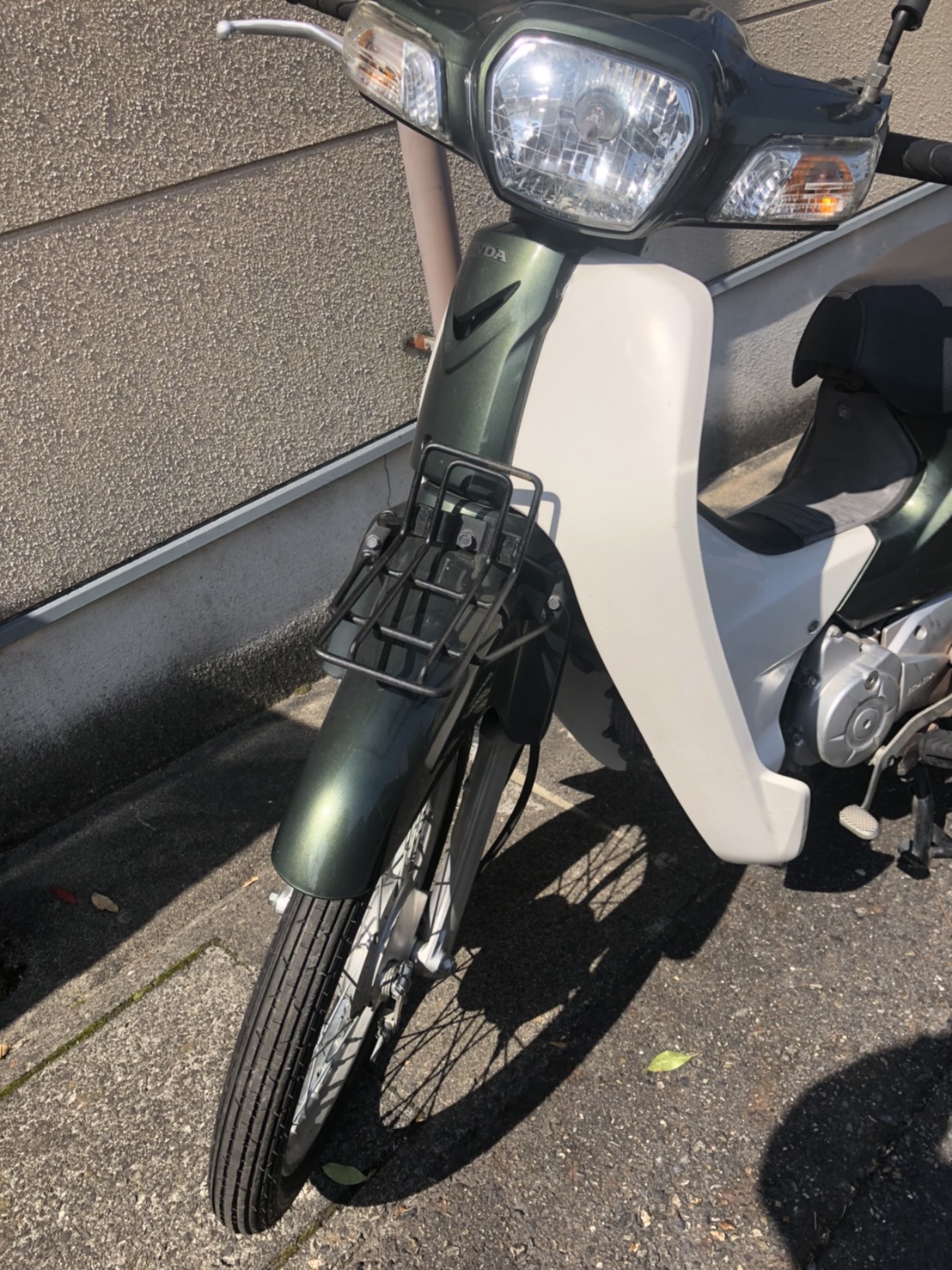 ホンダ スーパーカブ50】緑 若林自転車 大津市膳所店 AA04モデル
