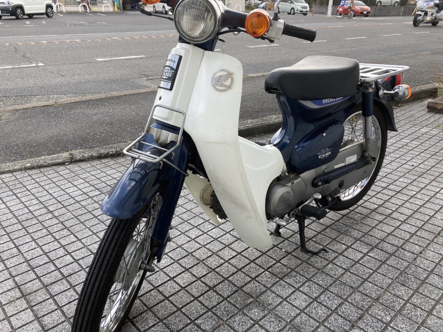 ホンダ スーパーカブ50】緑 若林自転車 大津市膳所店 AA04モデル