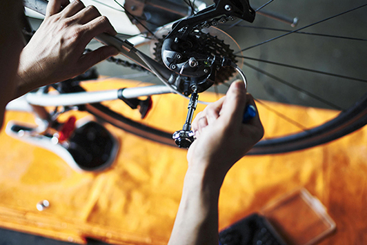 ロードバイク　クロスバイク　若林自転車商会　唐崎店